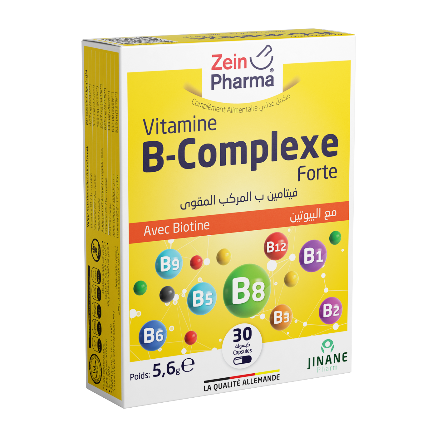 Vitamine B Complexe Forte - Jinane Pharm